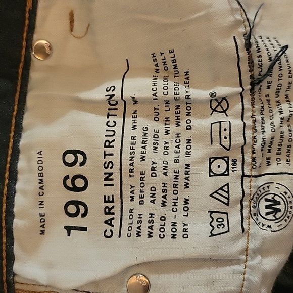 JAP 1969 Curvy Dark Blue FlareWomen's Jeans Size 29L - Picture 14 of 14